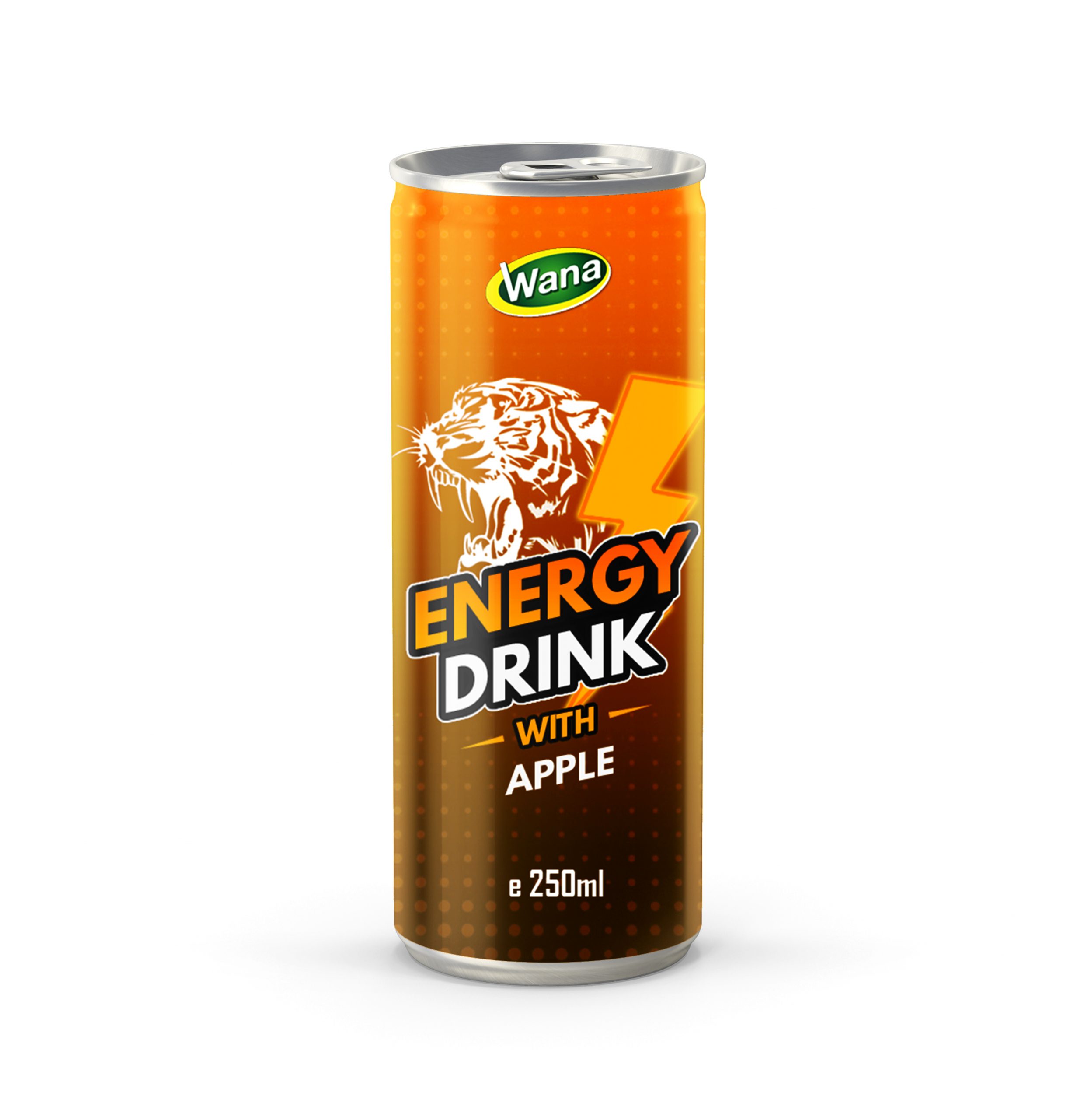 Private Label 250ml Canned Energy Drink with Orange Flavor - Image 5