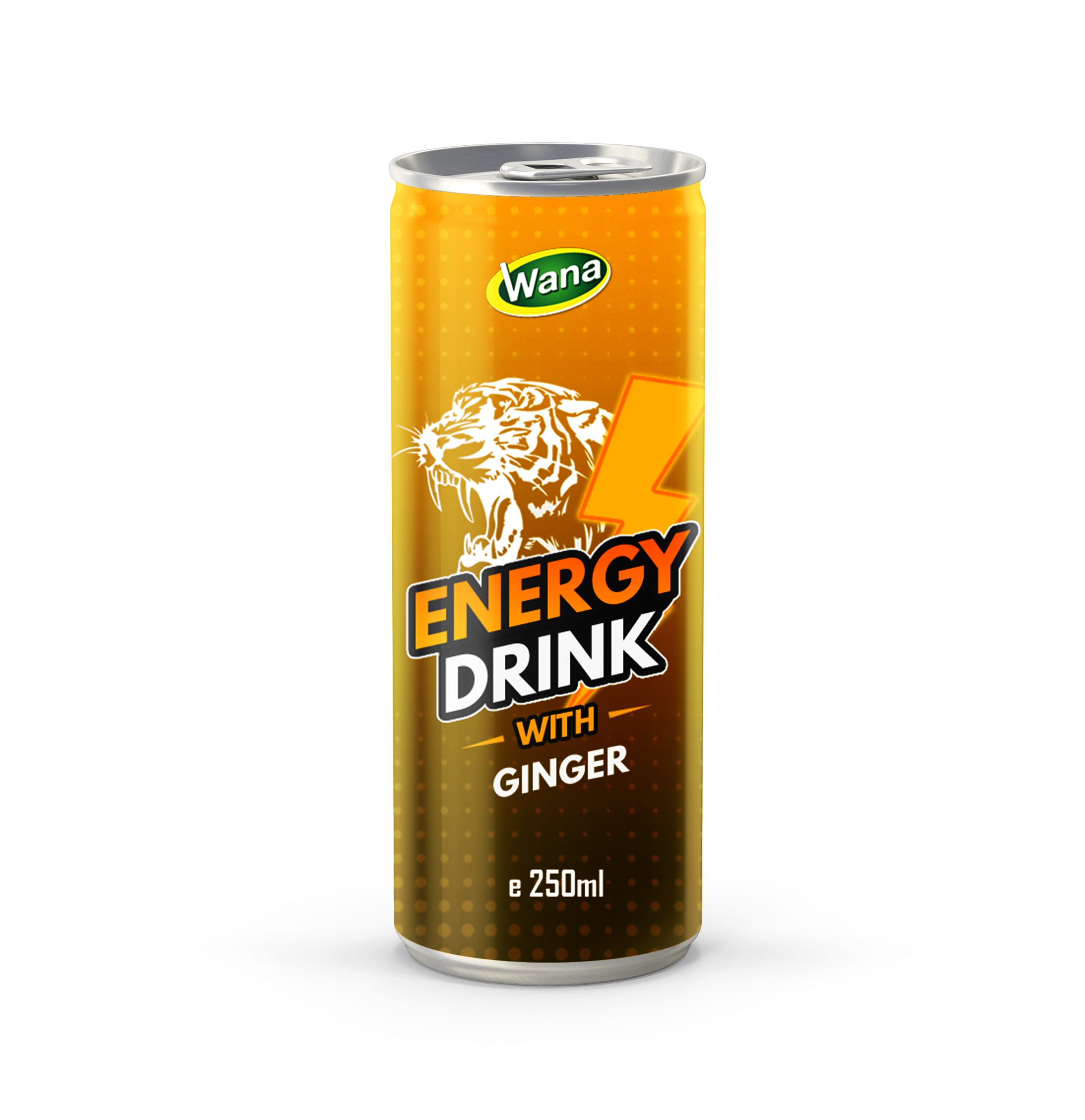 Private Label 250ml Canned Energy Drink with Orange Flavor - Image 4