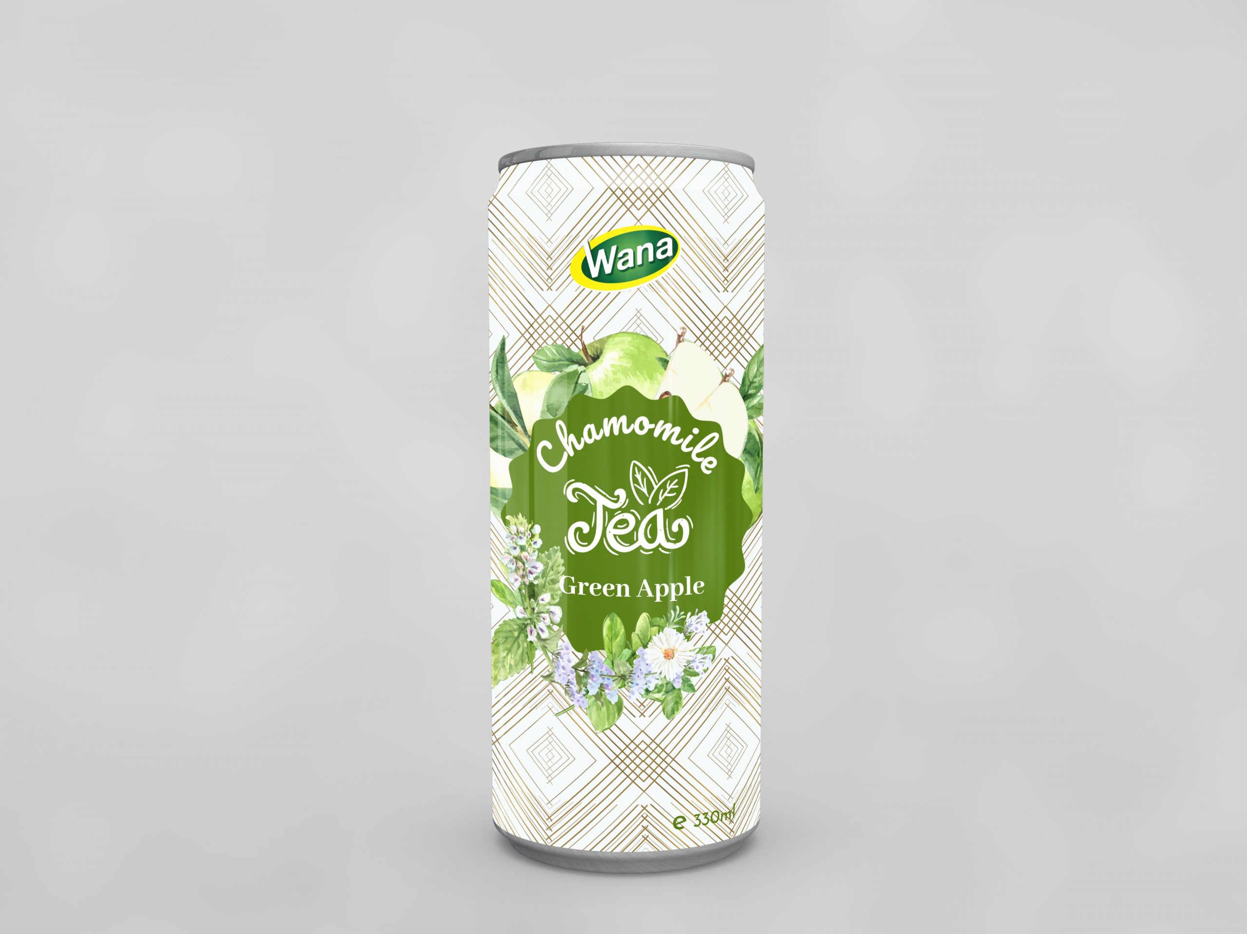 Herbal Chamomile Tea Drink with Lemon Flavor 330ml Canned - Image 3