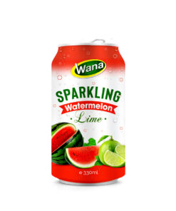 Alternative view of Mint Flavored Sparkling Watermelon Juice Drink 330ml