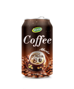 Private Label Mocha Coffee Drink in 330ml Short Canned