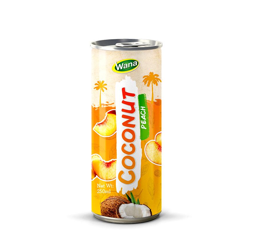 Pineapple Flavored Coco Drink in 250ml canned - Image 5