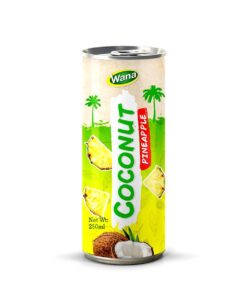 Pineapple Flavored Coco Drink in 250ml canned
