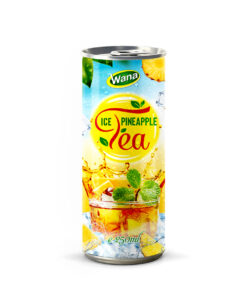 Wholesale Iced Pineapple Tea Drink in 250ml Canned