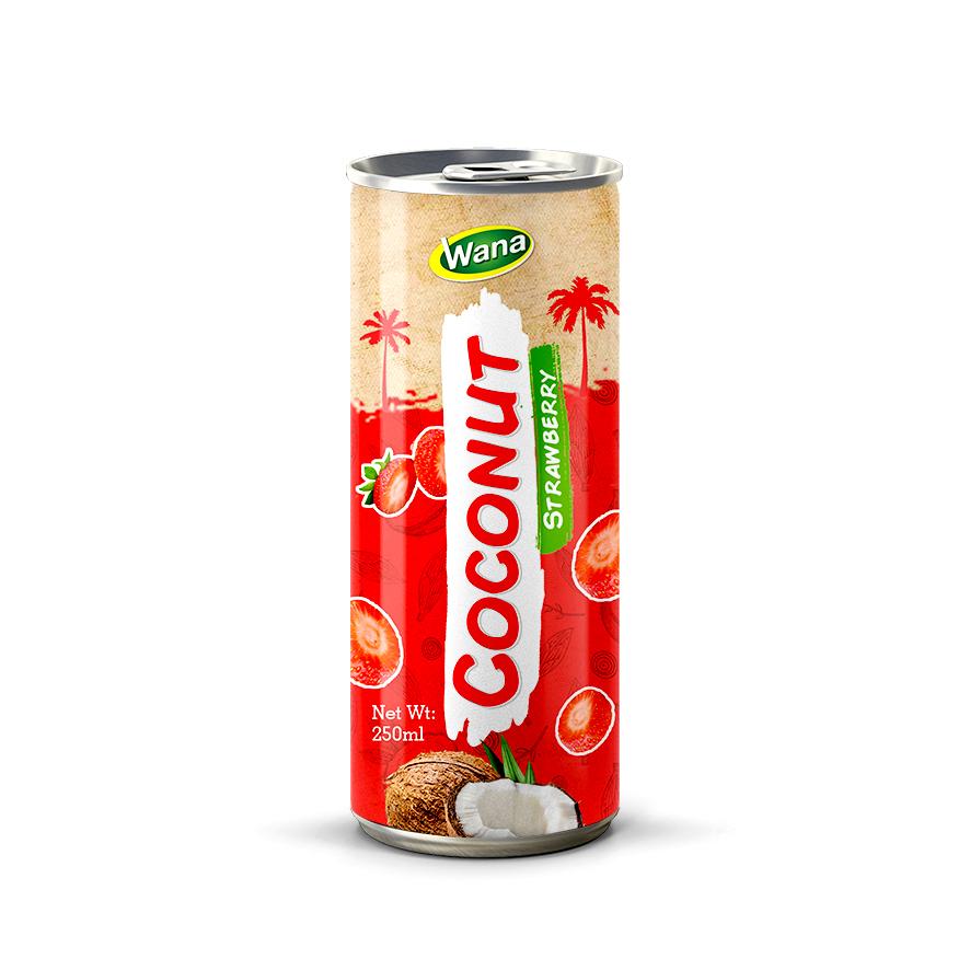 Pineapple Flavored Coco Drink in 250ml canned - Image 3