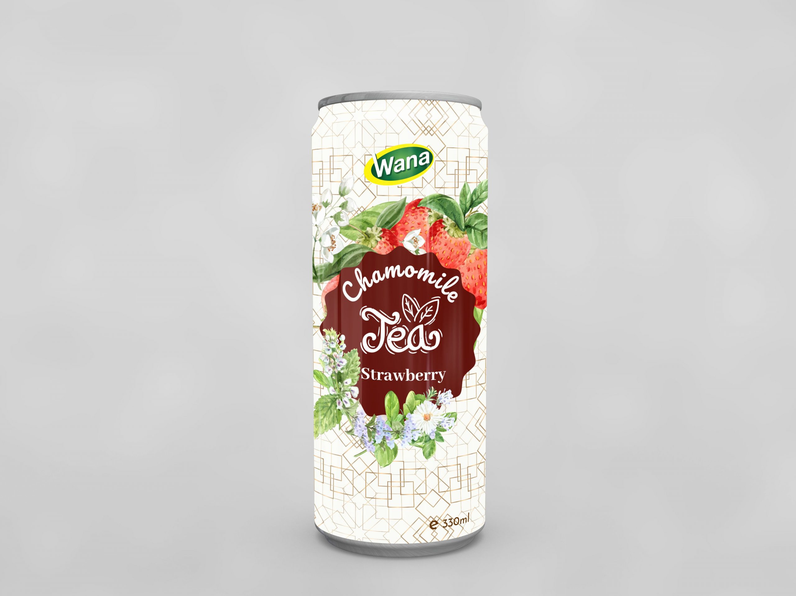 Herbal Chamomile Tea Drink with Lemon Flavor 330ml Canned - Image 6