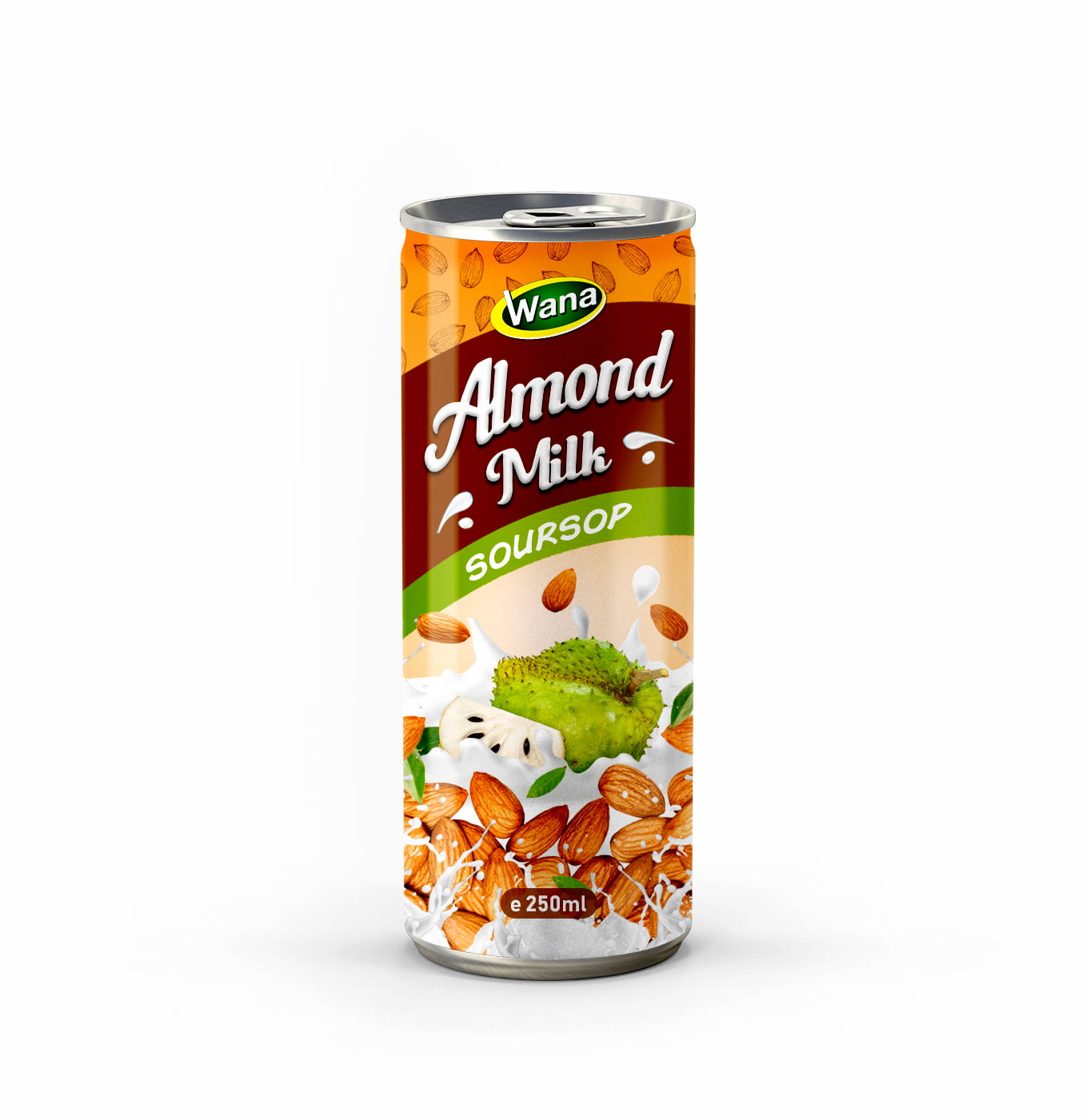100% Fresh Almond Milk Drinks with Pineapple Juice - Image 2