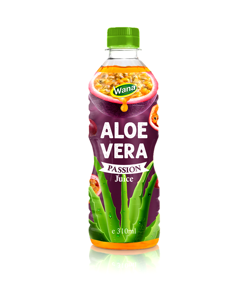 Aloe Vera Drink With Lychee Flavour 310mL Pet Bottled - Image 3