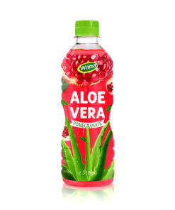 Aloe Vera Drink with Pomegranate Flavor in 310ml PET Bottle