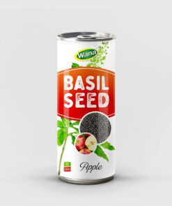Strawberry Flavored Basil Seed Drink in 250ml Canned