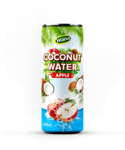 Premium Quality Coco Drinks with Apple Flavor in 500ml Canned