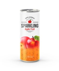 Carbonated Apple Juice Drink in 250ml Canned