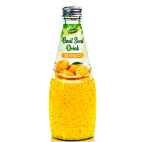 100% Natural Basil Seed Drinks Products Rich In Protein