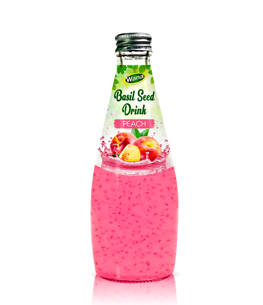 Tamarind Basil Seed Drink in 290ml Glass Bottled - Image 2