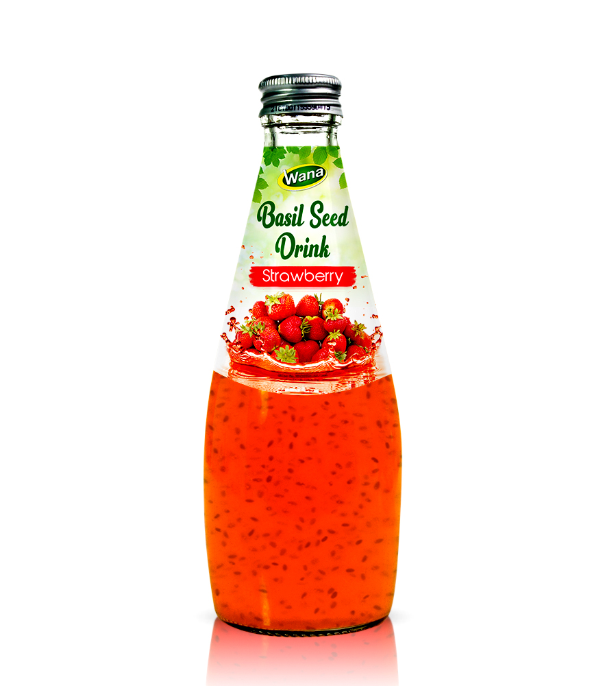 Tamarind Basil Seed Drink in 290ml Glass Bottled - Image 6