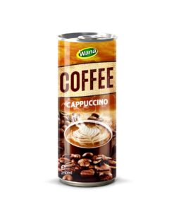 Free Sample Cappuccino Coffee Drink in 250ml Canned