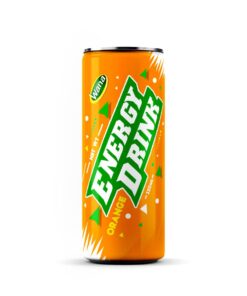 Alternative view of 320ml Canned Energy Drink with Good Taste Pineapple Flavor