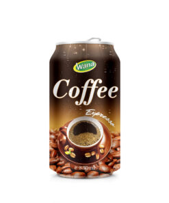 Private Label Espresso Coffee Drink in 330ml Short Canned