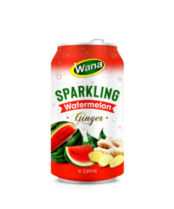 Sparkling Watermelon Juice Drink with Ginger 330ml