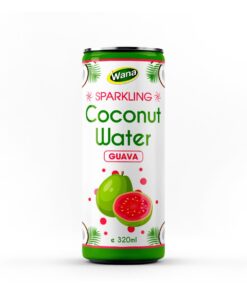 320ML SPARKLING COCONUT WATER GUAVA FLAVOR IN CAN