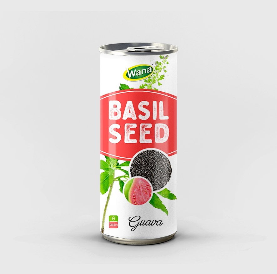 Strawberry Flavored Basil Seed Drink in 250ml Canned - Image 6