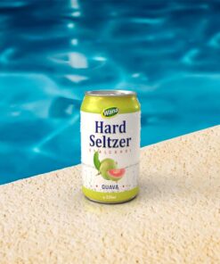 Private Label Hard Seltzer with Guava Flavor 330ml 