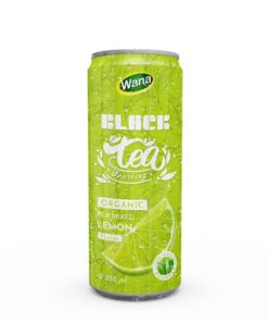 Alternative view of Sparkling Organic Black Tea Drink Mixed Red Apple Juice 330mL Canned