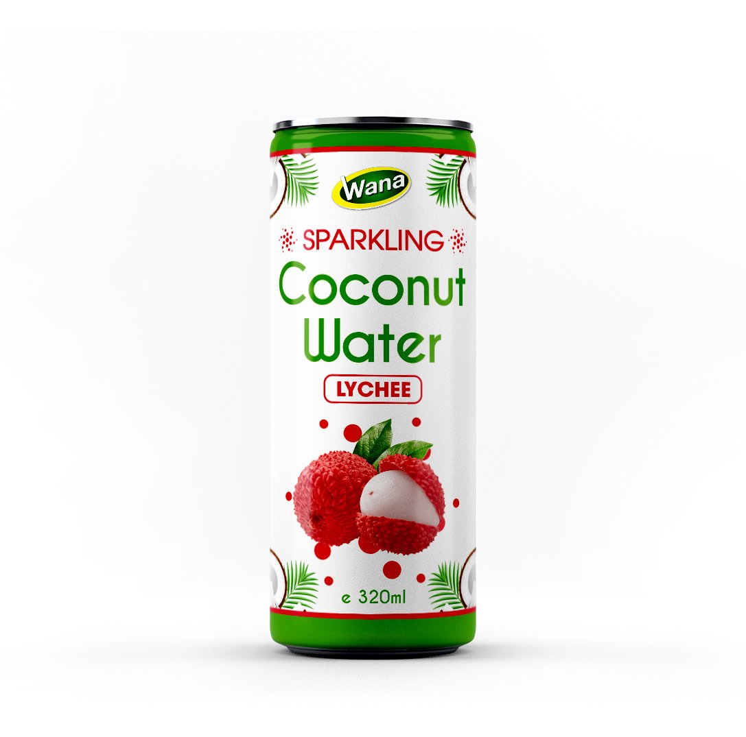 Sparkling Coconut Drink with Strawberry Juice 320mL Canned - Image 5