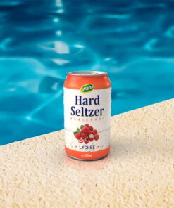 Premium Hard Seltzer with Orange Flavor 330ml
