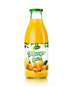 Private Label Mango Juice Drink in 300ml Glass Bottled