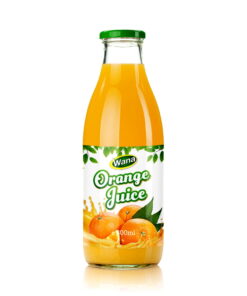 OEM Orange Juice Drink in 300ml Glass Bottled