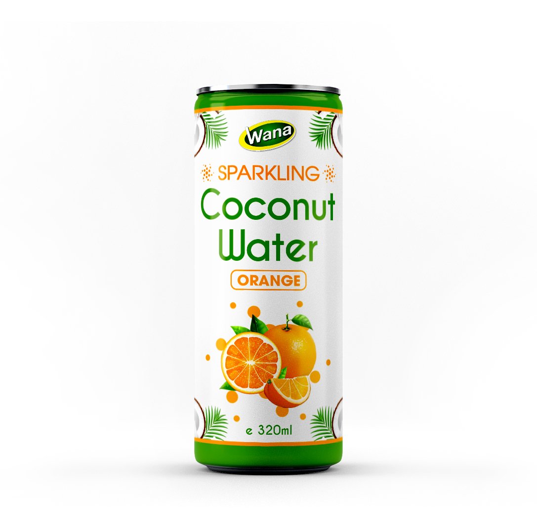 Sparkling Coconut Drink with Strawberry Juice 320mL Canned - Image 6