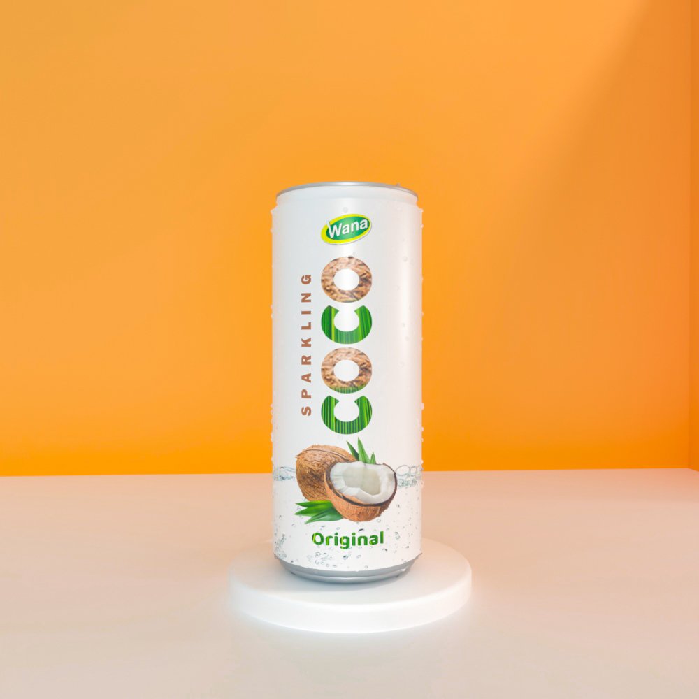 Sparkling Coco Drink with Pineapple Flavor in 250ml - Image 5