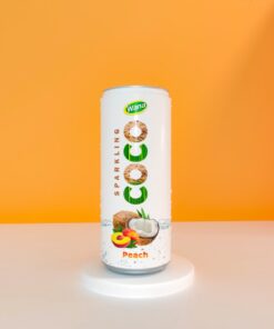 Wholesale Carbonated Coco Drink with Peach Flavor