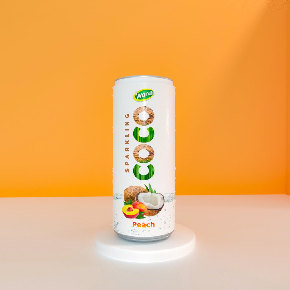 Sparkling Coco Drink with Pineapple Flavor in 250ml - Image 6