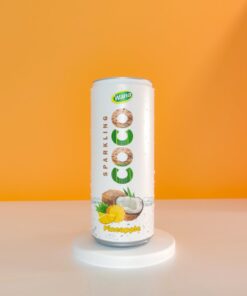 Sparkling Coco Drink with Pineapple Flavor in 250ml