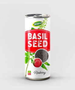 Alternative view of Strawberry Flavored Basil Seed Drink in 250ml Canned