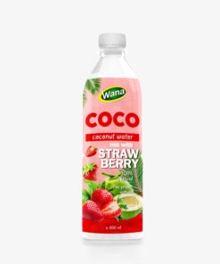 Healthy Coco Drink Mix With Strawberry Flavor 500ml PET