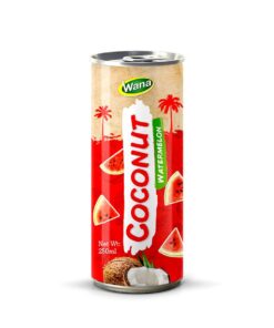 Premium Quality Coco Drink with Watermelon Juice 250ml canned