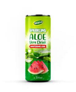320ml Sparkling Aloe Vera Drink with Watermelon Flavor