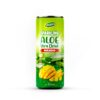 Private Label Carbonated Aloe Vera Mango Flavor