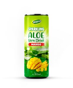 Private Label Carbonated Aloe Vera Mango Flavor