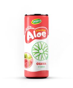 Alternative view of Apple Flavored Aloe Vera Drink in 320ml Canned