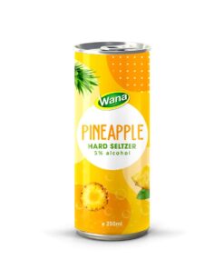 2021 New Product Hard Seltzer Drink With Pineapple Juice 250mL Canned