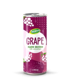 2021 New Edition Hard Seltzer Drink Mixed Grape Flavor 250mL Canned