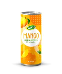 Alternative view of 2021 New Product Hard Seltzer Drink With Pineapple Juice 250mL Canned