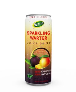 2021 Zero Calories Carbonated Mixed Juice Drink With Passion and Mango Flavor 320mL Canned